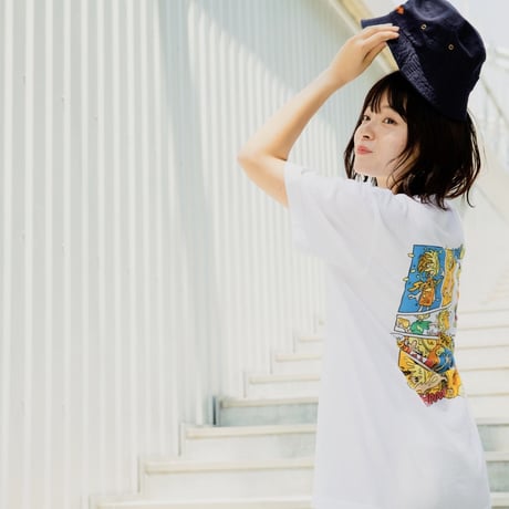 ILLUSTRATION TEE（WHITE)