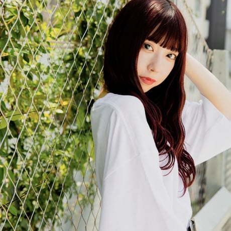 OVER SIZE TEE（WHITE)