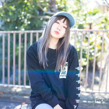 PIE LONG TEE(BLACK)