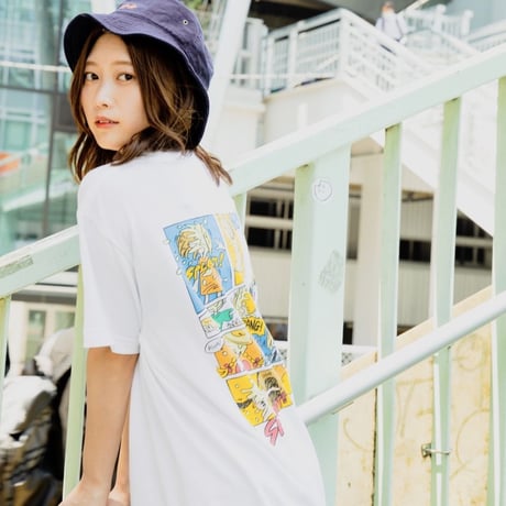 ILLUSTRATION TEE（WHITE)