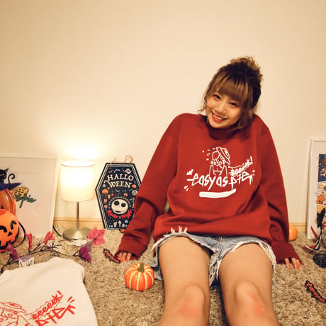 SWEATSHIRT（BURGUNDY)