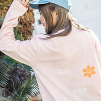 FLOWER LONG TEE(PINK)