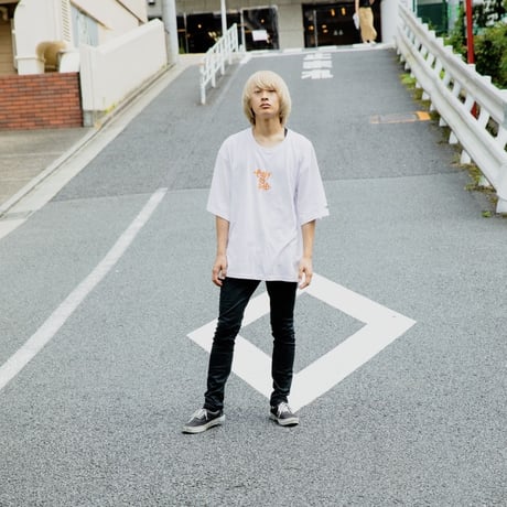 OVER SIZE TEE（WHITE)