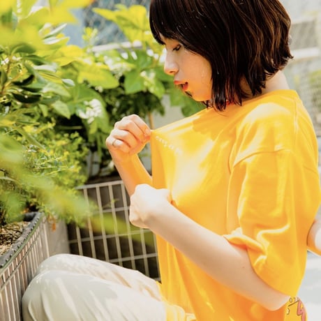 ILLUSTRATION TEE（YELLOW)
