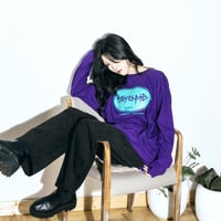 LONG TEE（PURPLE）