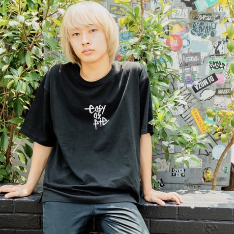 OVER SIZE TEE (BLACK)
