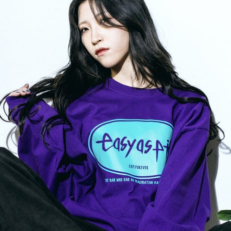 LONG TEE（PURPLE）