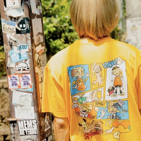 ILLUSTRATION TEE（YELLOW)
