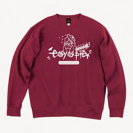 SWEATSHIRT（BURGUNDY)