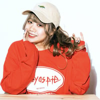 LONG TEE（RED）