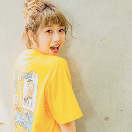 ILLUSTRATION TEE（YELLOW)