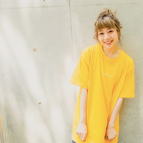 ILLUSTRATION TEE（YELLOW)