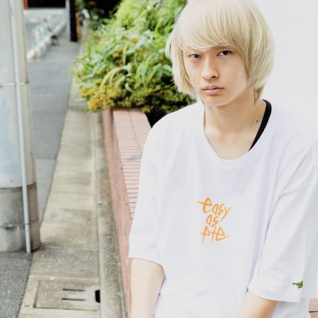 OVER SIZE TEE（WHITE)