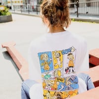 ILLUSTRATION TEE（WHITE)