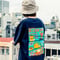 SUMMER  ILLUSTRATION TEE(NAVY)