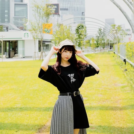 OVER SIZE TEE (BLACK)
