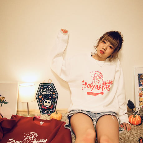 SWEATSHIRT（WHITE)