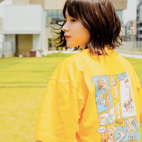 ILLUSTRATION TEE（YELLOW)