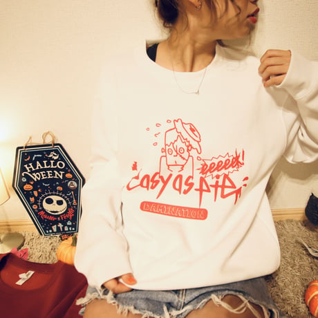 SWEATSHIRT（WHITE)