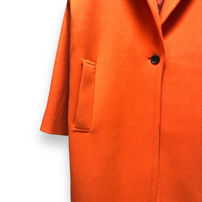 Munich マイクロシープダブルジャージ ワイドチェスターコート