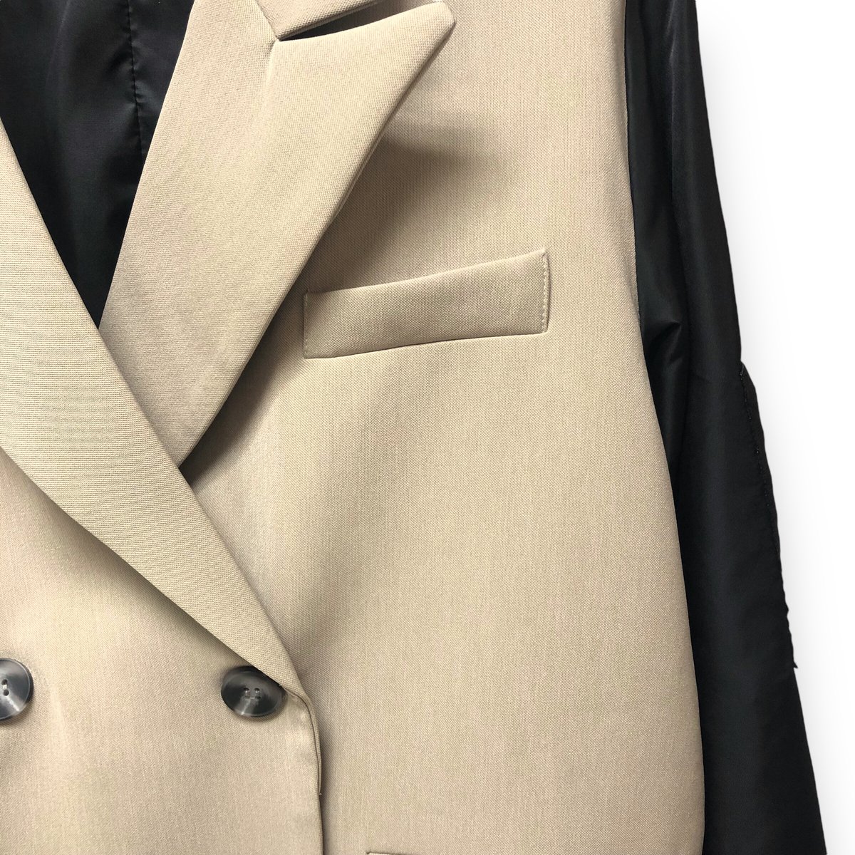 MICALLE MICALLE 素材切り替えダブルジャケット | RUSTIC by the sea