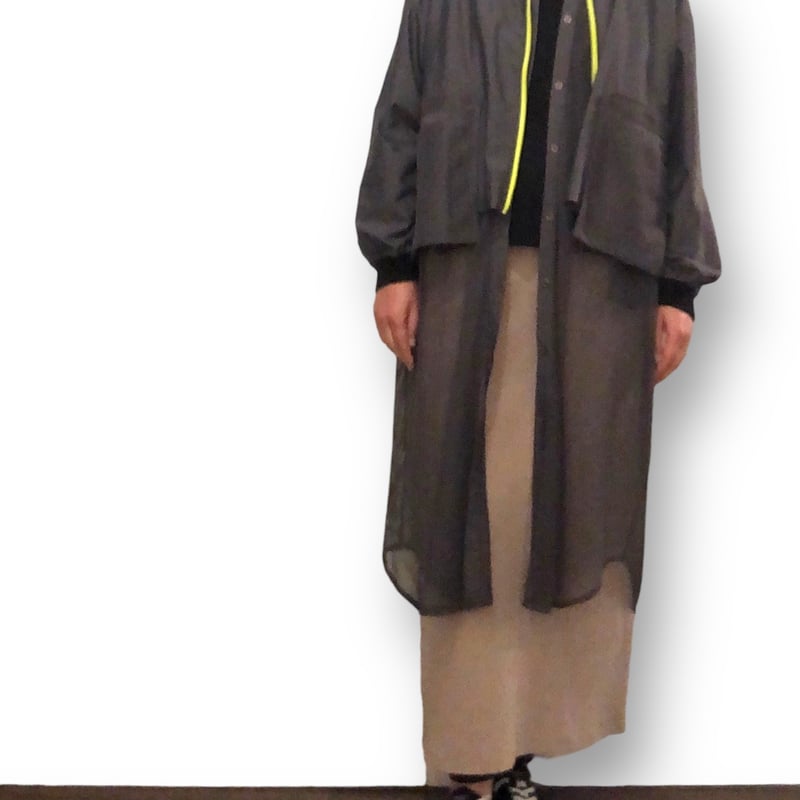 MICALLE MICALLE】バイカラーメッシュブルゾン | RUSTIC by the sea