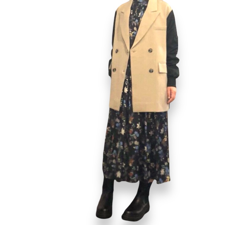 MICALLE MICALLE 素材切り替えダブルジャケット | RUSTIC by the sea