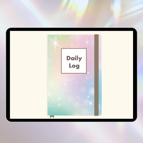 GoodNotes6 表紙｜レインボー（全7種）