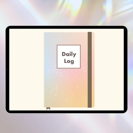 GoodNotes6 表紙｜レインボー（全7種）