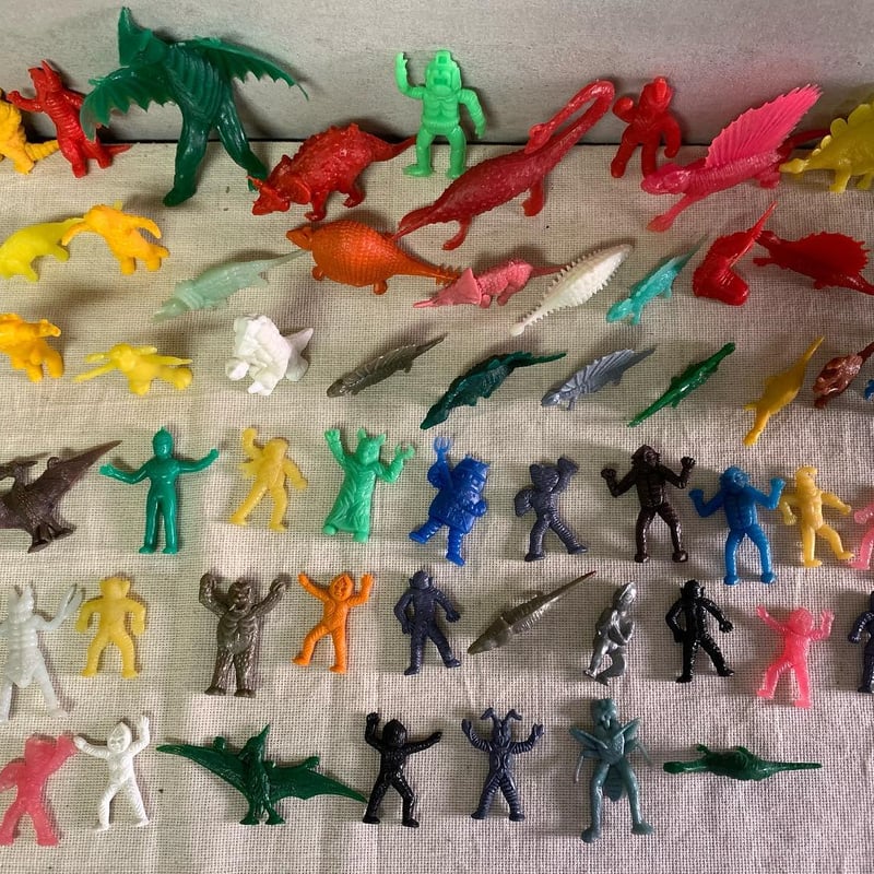 怪獣のおもちゃ(おまけ？) ビニールオモチャ | 昭和ショップ・蔵之亮