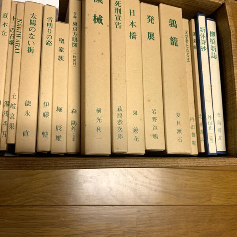 特選【名著復刻全集近代部文学館】全二九点三一冊 付録一点（全巻