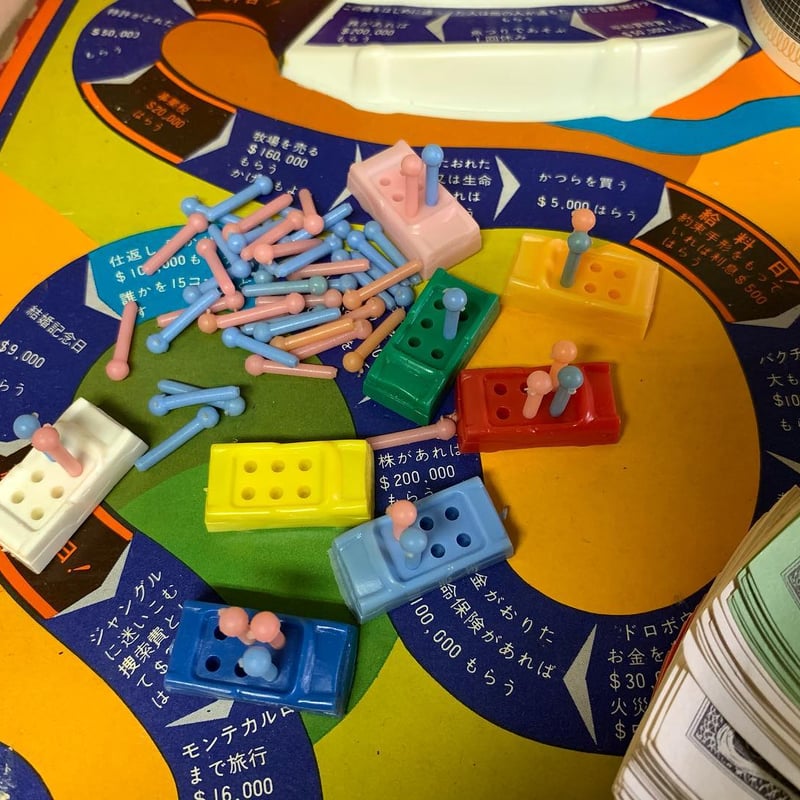 人生ゲーム(昭和版)THE GAME OF LIFE タカラのアメリカン 人生ゲーム(昭和版)THE GAME OF LIFE タカラのアメリカン