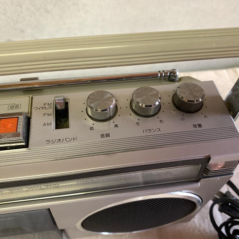 National RX-5180 ステレオ ラジオ カセット レコーダー & 専用 National RX-5180 ステレオ ラジオ カセット レコーダー & 専用