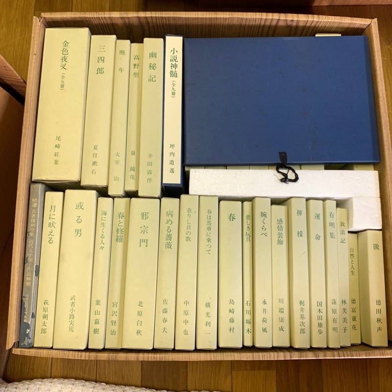 精選 【名著復刻全集近代部文学館】全三二点四五冊 付録一点（全巻