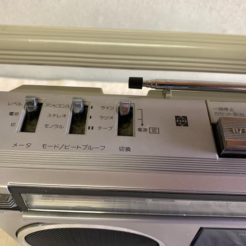 National RX-5180 ステレオ ラジオ カセット レコーダー ＆ 専用