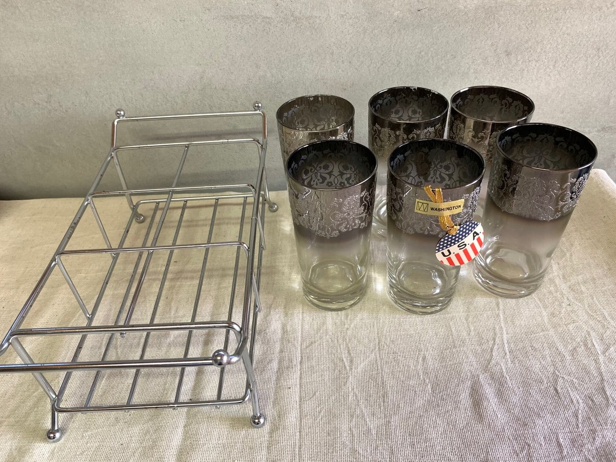 GLASS TABLEWARE WITS INTERNATIONAL グラス6客セット MAD