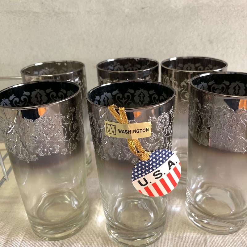 GLASS TABLEWARE WITS INTERNATIONAL グラス6客セット MAD