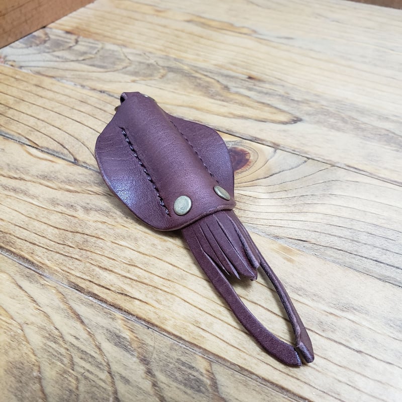 SQUIDCORE アオリイカキーホルダー(チェスナット) | SQUIDCORE ONLIN