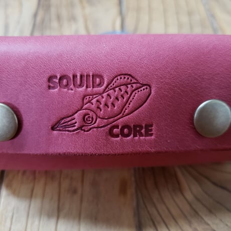 SQUIDCORE キーケース(ワイン)