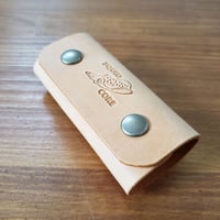 SQUIDCORE マルチキーケース(ライトキャメル)