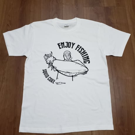 SQUIDCORE アオリイカTシャツ