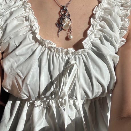 Rose pearl necklace🥀