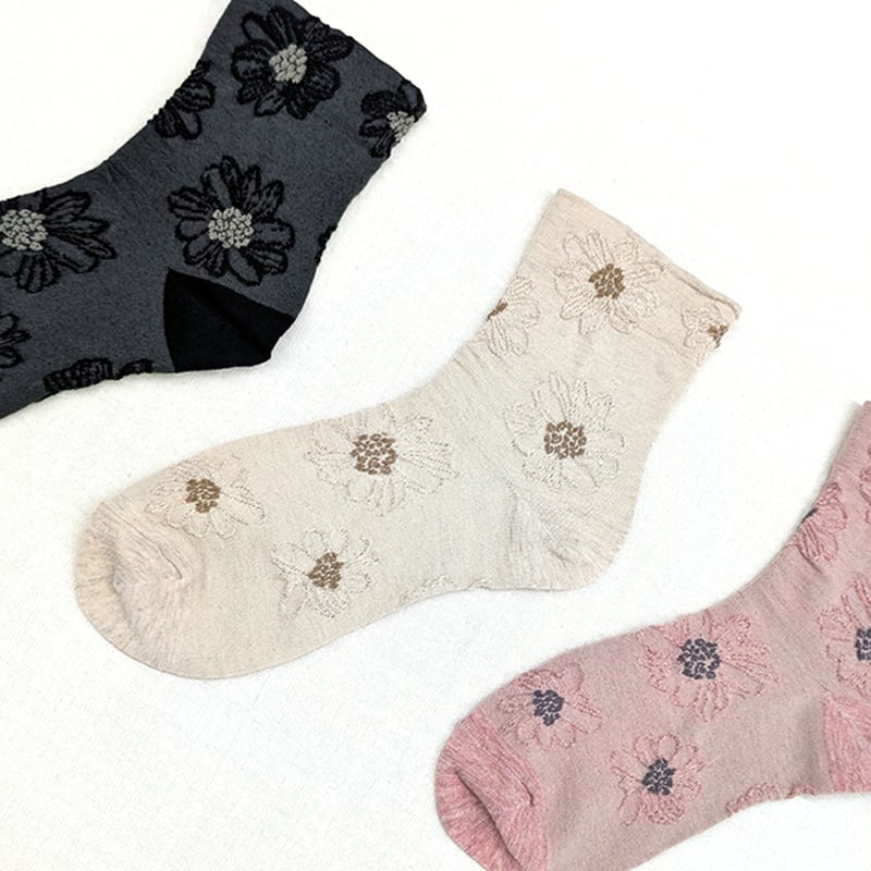 花ぺちゃぺージ　韓国靴下 花ぺちゃぺージ 韓国靴下 ⧉ 𝟤𝟢𝟤𝟦