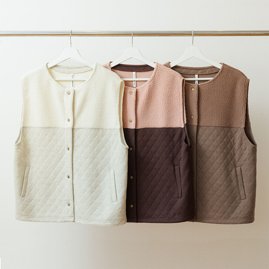 Plage キルティングショート ベスト　未使用に近い Plage キルティング ショート ベスト