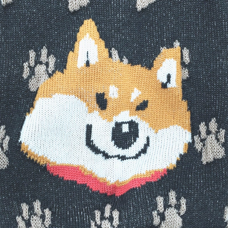 吸水速乾】 柴犬 アンクルソックス CUL612612 | プティパ Petit