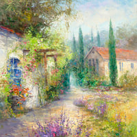 モネ『アルジャントゥイユの船着場』 リトグラフ・送料無料・新品額装