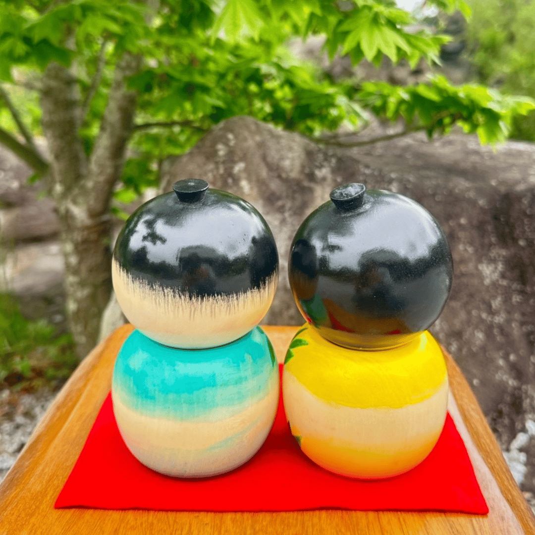 【アンティークこけし】作家の名前入り&箱付き 名入れ【こけし】 | 香村工芸.