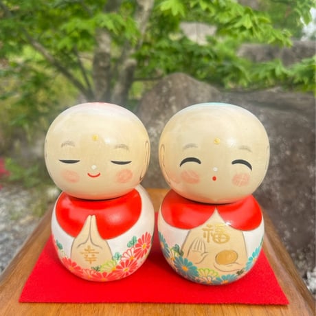 幸福のお地蔵さんこけし