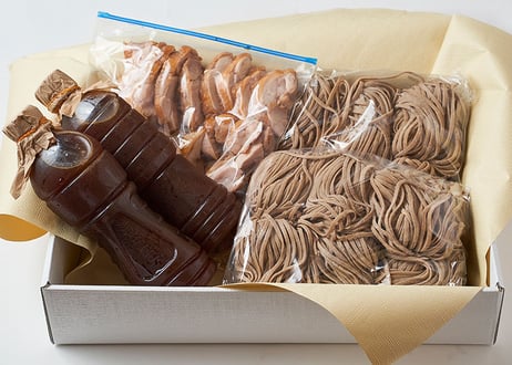 鶏つけ蕎麦セット　4～5人前用（大盛）