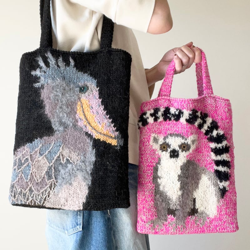 増補改訂版『編み込み動物バッグ』（東海えりか著） | tray_store